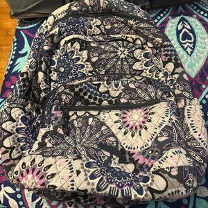 Vera Bradley Bookbag and Wristlet